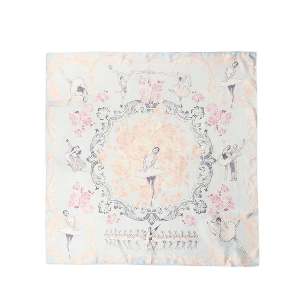Dolce & Gabbana Men Multicolor Ballerina Floral Foulard Men's Scarf